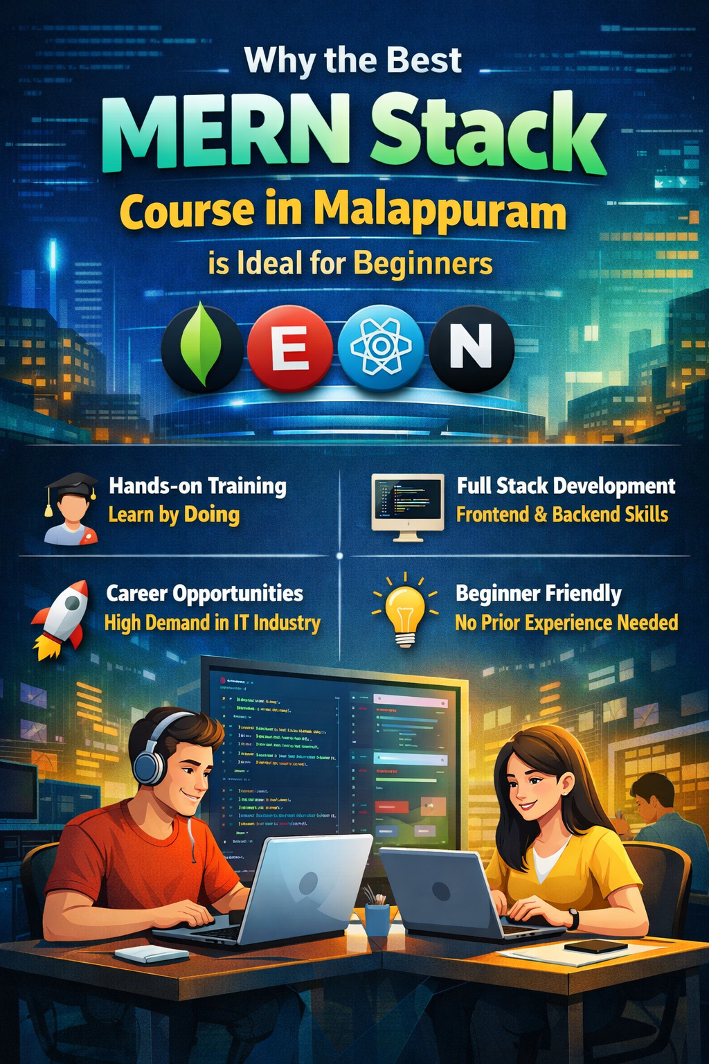 Why the Best MERN Stack Course in Malappuram is Ideal for Beginners