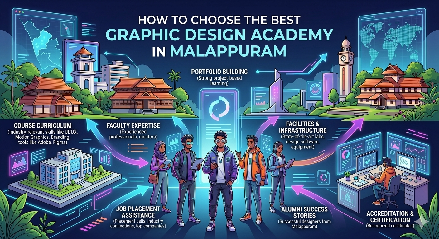 best graphic design academy in Malappuram