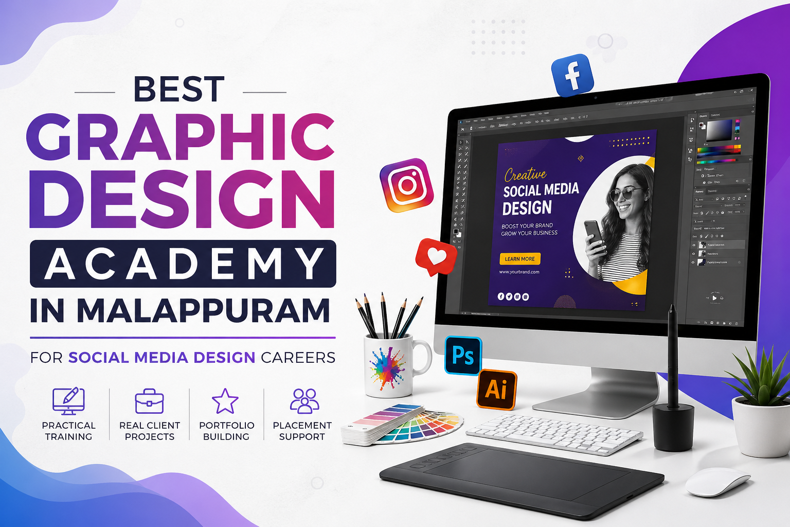 best graphic designing academy in malappuram
