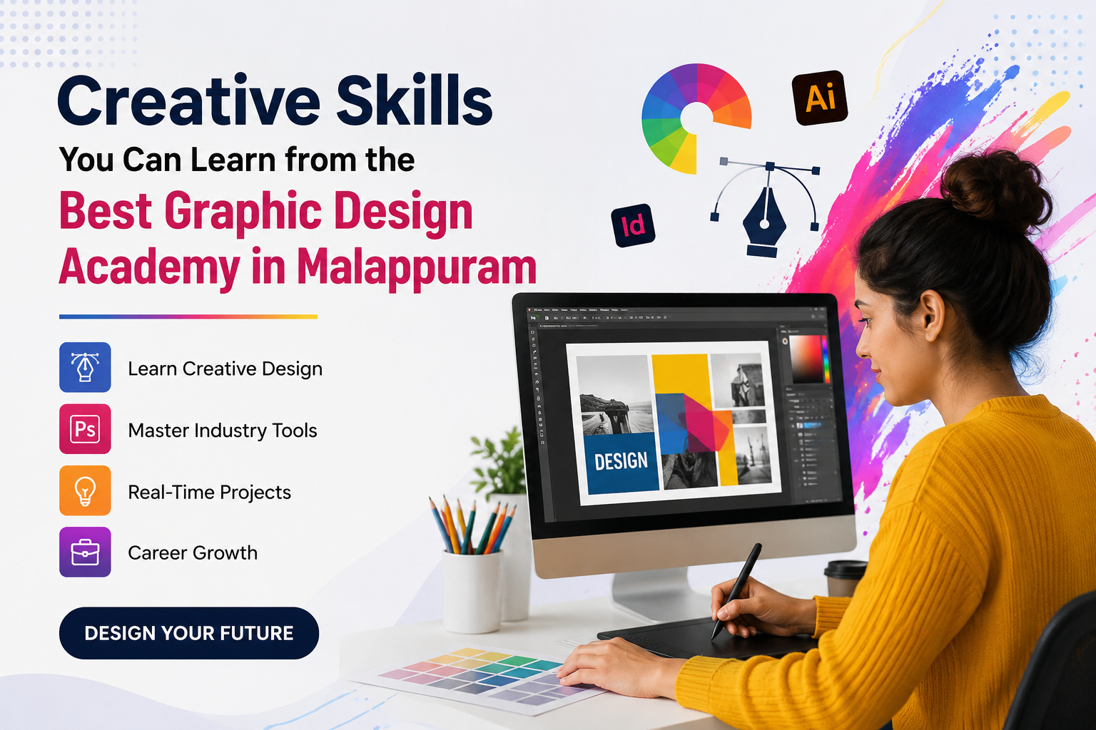 best graphic design academy in malappuram