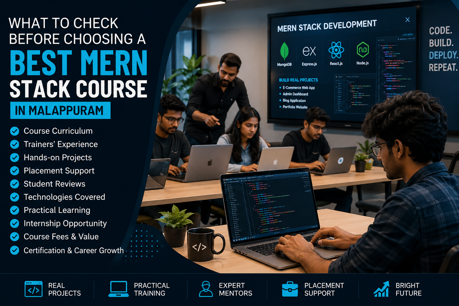 Best mern stack course in Maappuram
