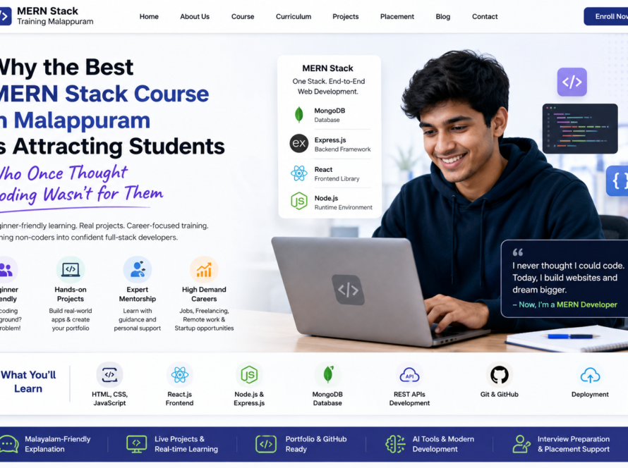 best mernstack courses in malappuram