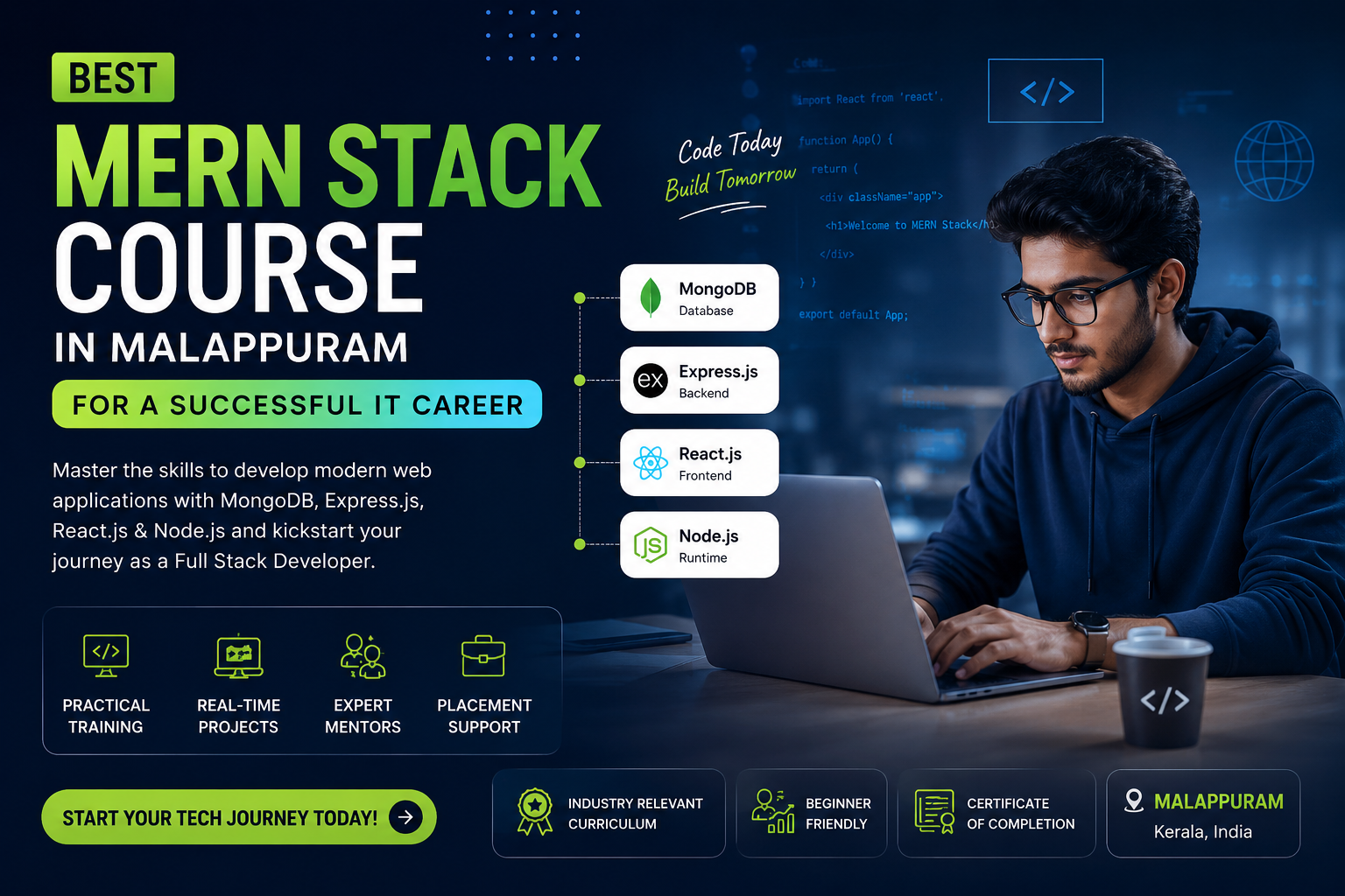 best mern stack course in malappuram