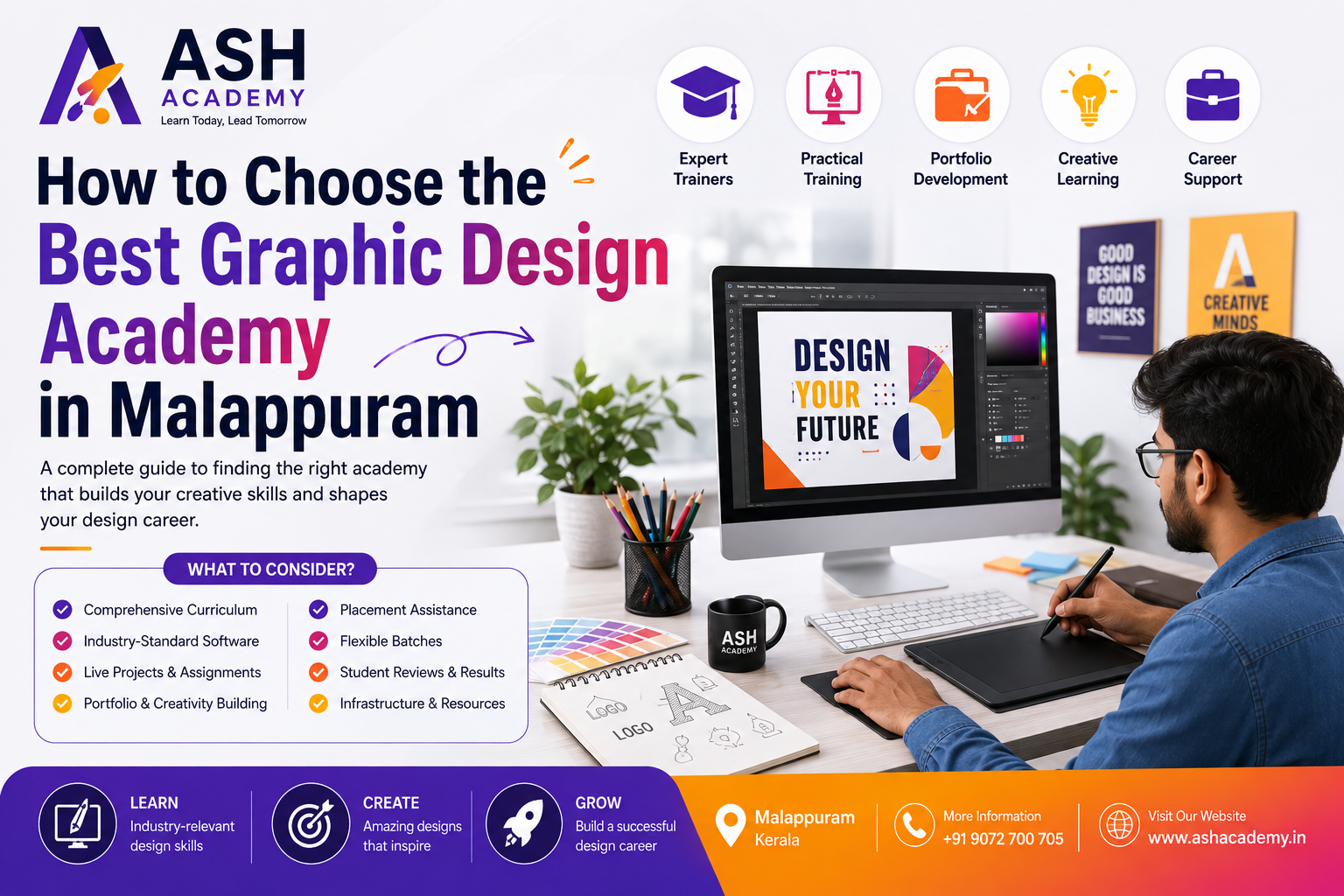 Best Graphic Design Academy in Malappuram