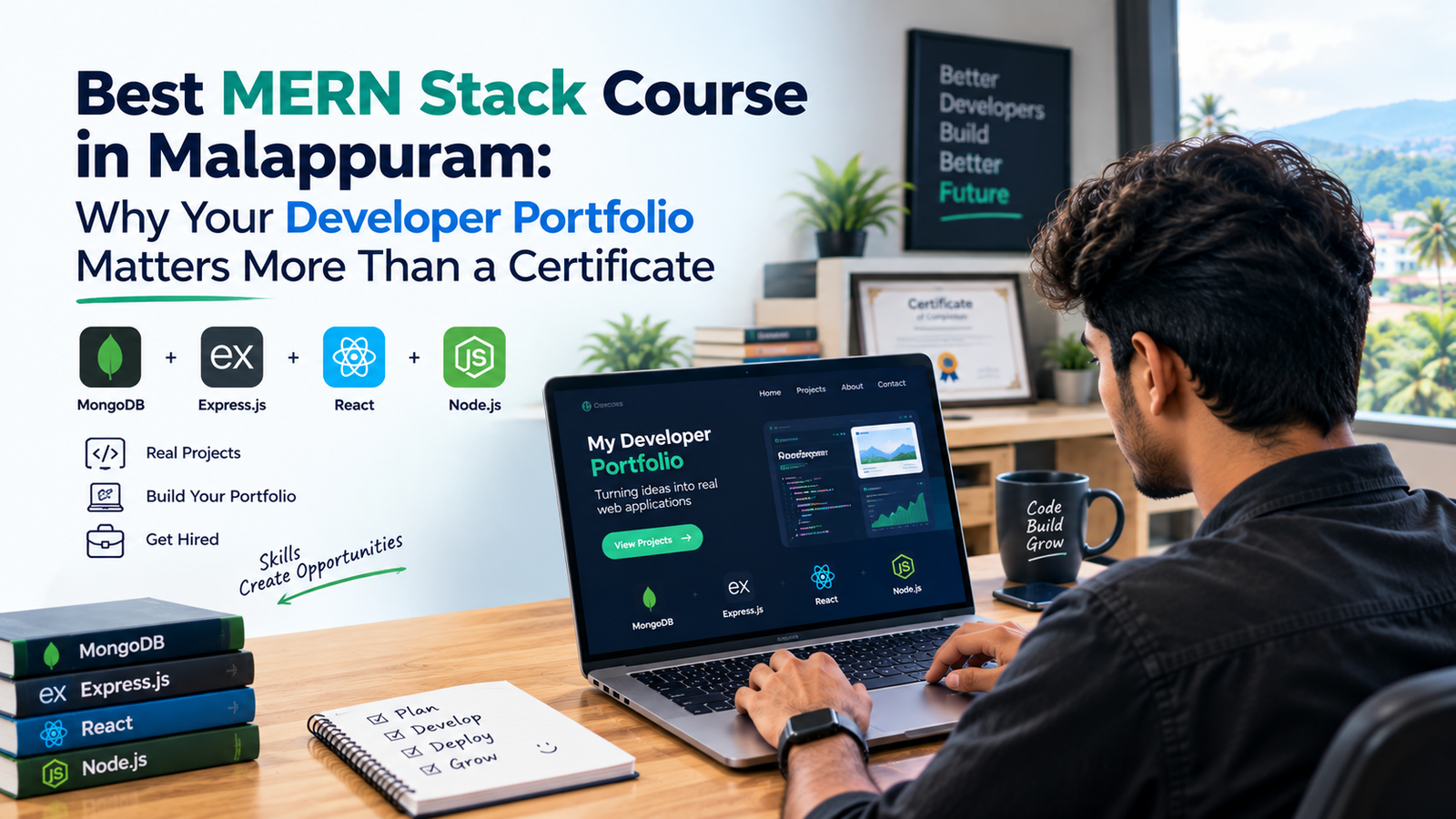 code Best MERN Stack Course in Malappuram